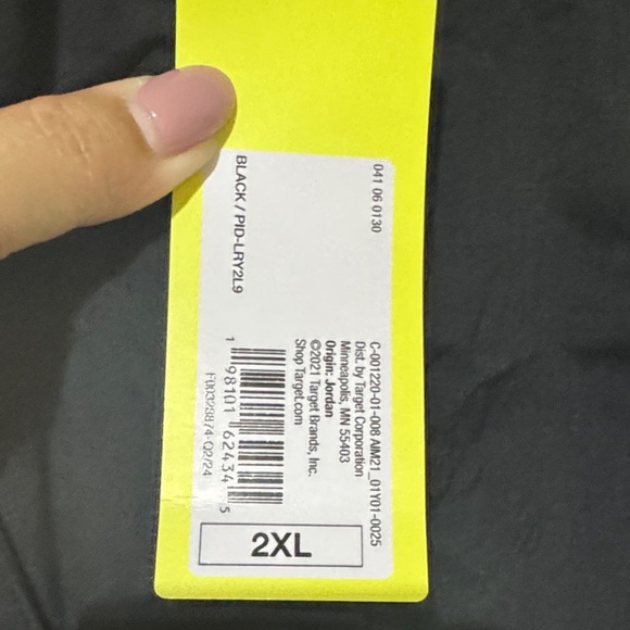 All in Motion Black Men's Joggers - Picture 2 of 2